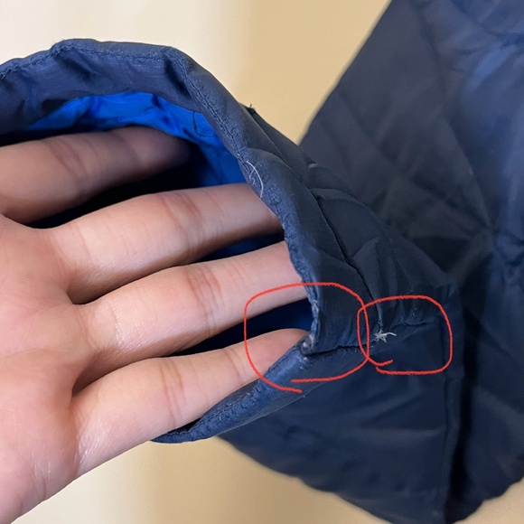 Patagonia Fiona Parka Insulated Down Jacket - Women's Size M - Blue - Picture 10 of 15